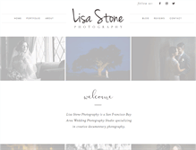 Tablet Screenshot of lisastone.com